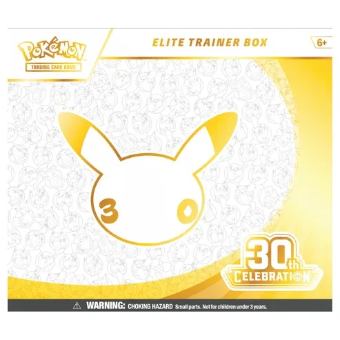 Pokémon TCG: 30th Celebration Elite Trainer Box (ETB) – Engelsk