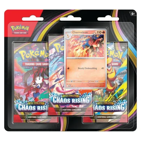 Pokémon Chaos Rising – Blister (3 pakker) (Engelsk)