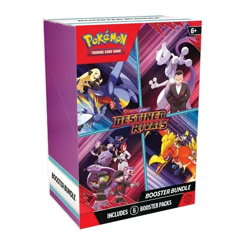 Pokémon Destined Rivals – Booster Bundle (6 pakker) (Engelsk)