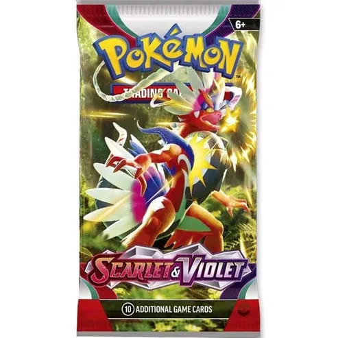 Pokémon Scarlet & Violet Base Set – Boosterpakke (Engelsk)