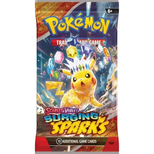 Pokémon Surging Sparks – Boosterpakke (Engelsk)