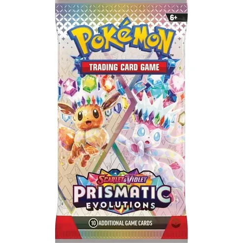 Pokémon Prismatic Evolutions – Boosterpakke (Engelsk)